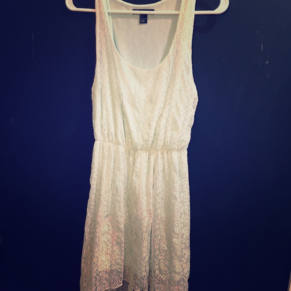 Light blue lace dress from Forever 21